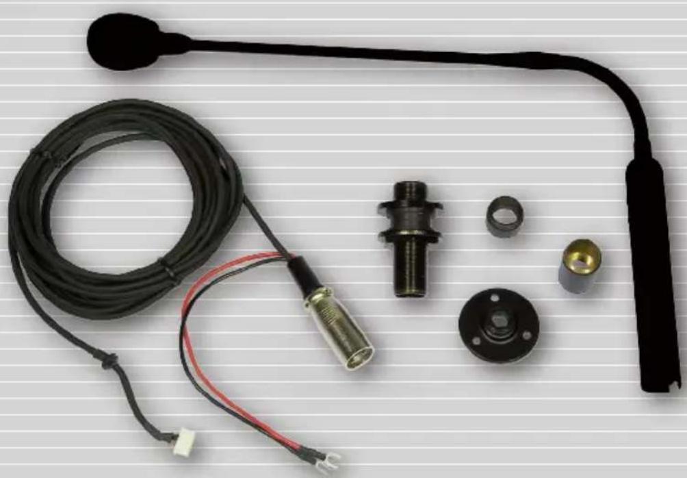 RCF MC 4040 - MICROFONO AD ELETTRETE CON FLESSIBILE GOOSENECK ELECTRET MICROPHONE - 1