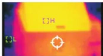 Uni-T UTi80 - Ermitteln der höchsten und niedrigsten Temperatur im Bild - 1