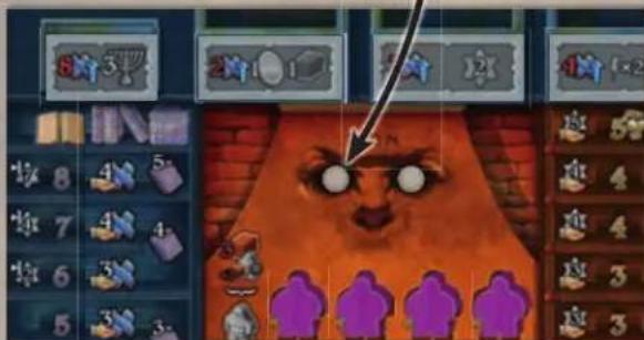 Asmodee Golem - Eine Murmel-Aktion wählen - 2