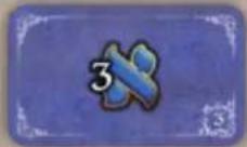 Asmodee Golem - Nachbarschaftsplättchen blauer Bezirk - 3