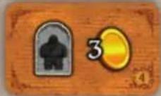 Asmodee Golem - Nachbarschaftsplättchen gelber Bezirk - 4