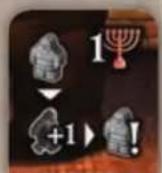 Asmodee Golem - Golem-Aufwertungsplättchen - 6
