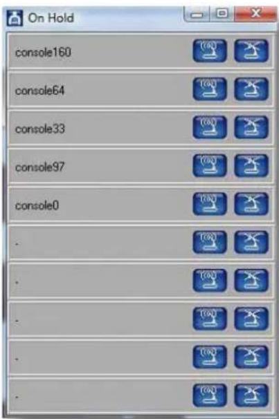 On Hold console160 console64 console33 console97 console0 . . . . .