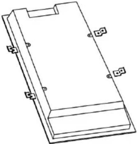 MIDEA MC-ID351 - Adjusting the bracket position - 1