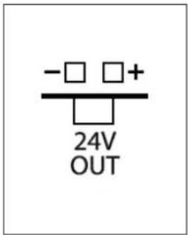 -□ □+ 24V OUT