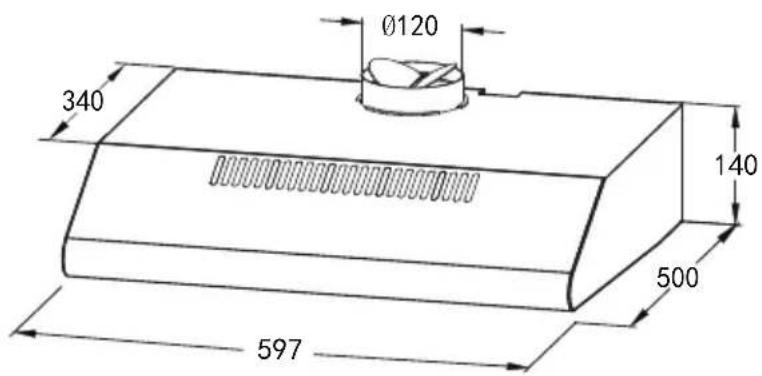 Ø120 340 140 500 597