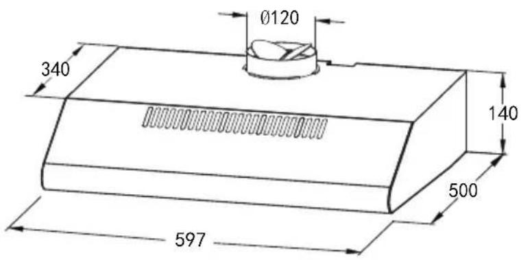 Ø120 340 140 500 597