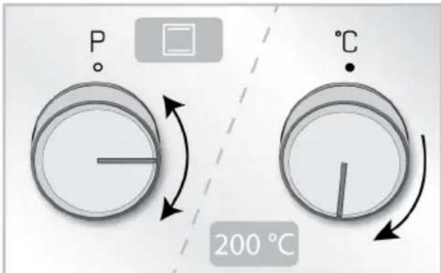 P 200 °C °C