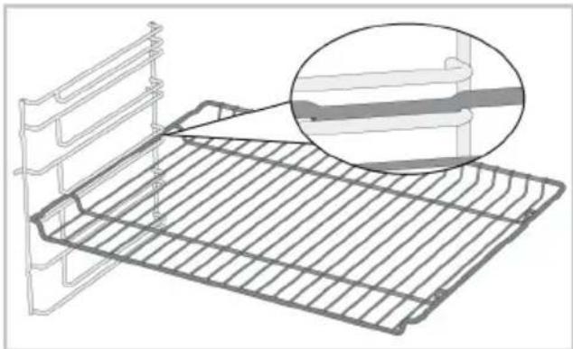 ALTUS ABO6851MB - On models with wire shelves : - 1