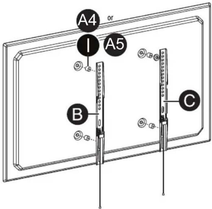 A4 or I A5 B C