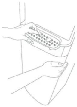 Avalon A3F - Installing and Removing the Drip Tray - 2