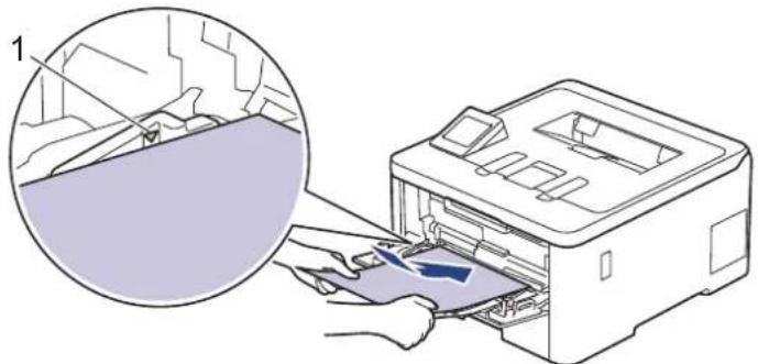 BROTHER HL-L3220CW - Einlegen von Papier in die Multifunktionszufuhr (MF-Zufuhr) - 5
