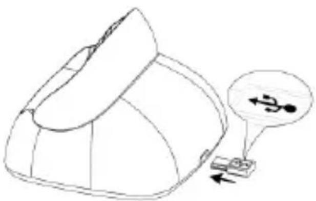 Bea-fon SL340 - Einsetzten des Akkus - 2