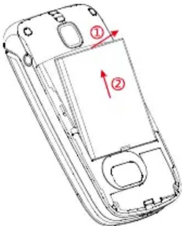 Bea-fon SL450 - Einsetzten des Akkus - 1