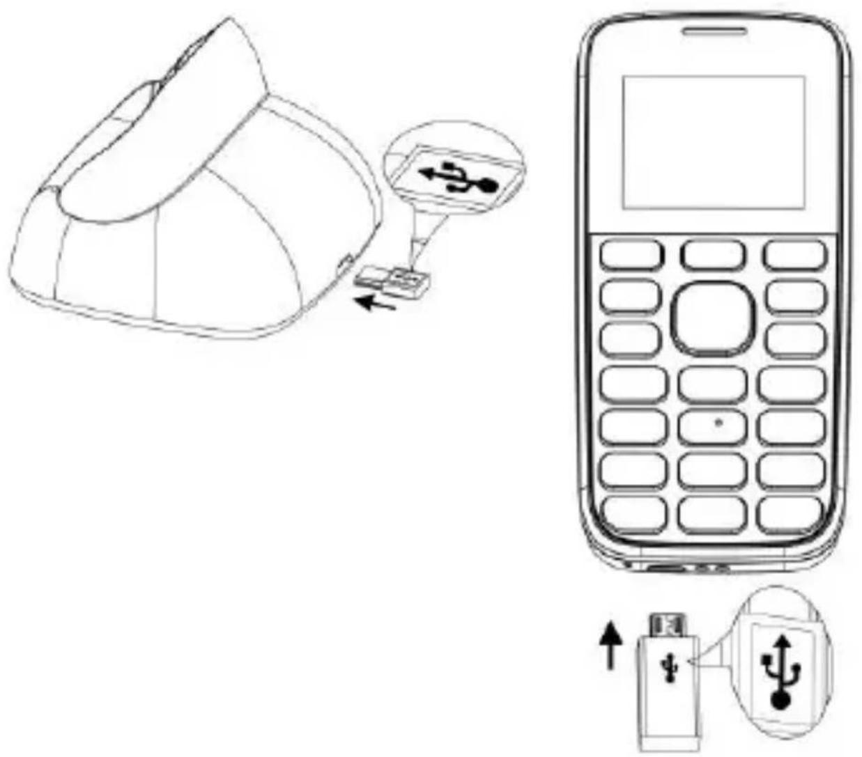 Bea-fon SL150 - Einsetzten des Akkus - 2