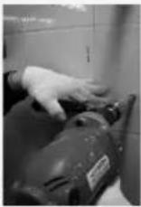 WINIA DWD-M221MB - 4-1. Drill a hole through tile - 2
