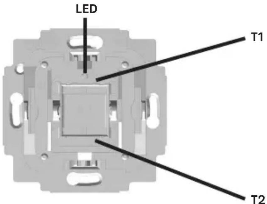 TECHNISAT Dimmer-Einsatz M hellgrau - Abbildungen - 1