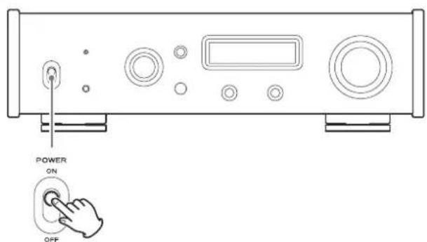 TEAC UD-503 - Sätt på datorn. - 1