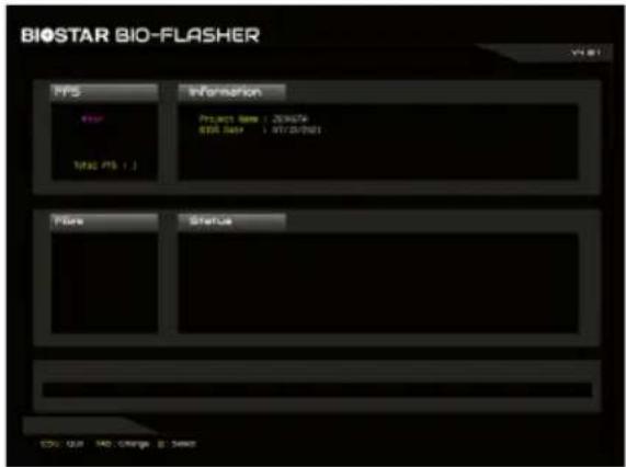 BIOSTAR BIO-FLASHER V3.01 PPS Information Project Name : 201674 BOS.0491 : 01/25/2021 Total PIS : 1 Filter Status EDS: QUR NO: Change B: Select