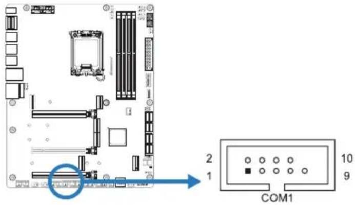 COM1 2 1 10 9