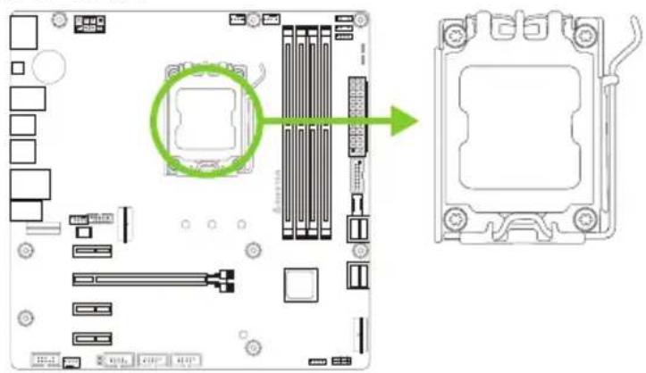 BIOSTAR B650MP-E PRO - 中央處理器(CPU) - 1