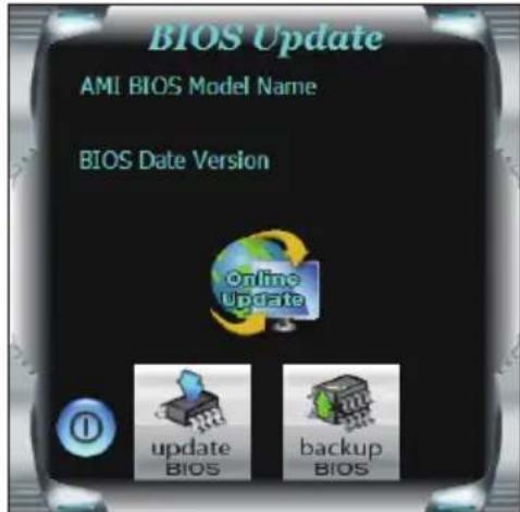 BIOS Update AMI BIOS Model Name BIOS Date Version online Update update Bios backup Bios
