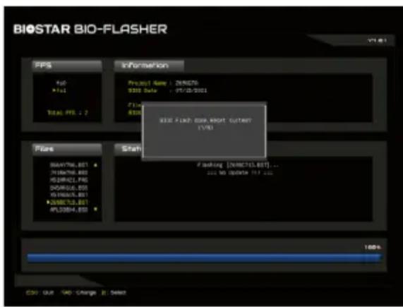 BIOSTAR BIO-FLASHER PPS File +1 Total PPS: 2 Information Project Name : ZENECTS 0000 Safe - PT/13/2001 File BDS BDC FLOW CORP SHORT OUTPUT (1V) Flashing [000CT15.80] 100% Update 11.7.1.00 Status PASSIVE, BSI PHASEM, BSI HISHERL, BSI DASHOUT, BSI VISHROOM, BSI AVOCUCTS, BSI APLOSH, BSI 100% COS: OUR TIME Change | Select