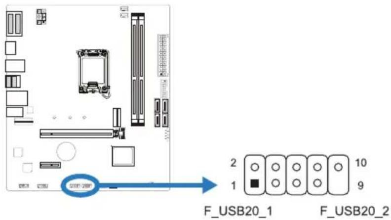 2007-2008 F_USB20_1 F_USB20_2 2 1 10 9