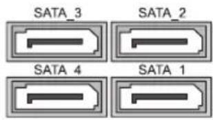 SATA_3 SATA_2 SATA 4 SATA 1