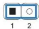 BIOSTAR B760MX2-E D4 - JCMOS1: Clear CMOS Jumper - 3