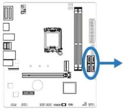 BIOSTAR B760MX2-E D4 - TPM\_SPI: штыревой соединитель доверенного платформенного модуля - 2