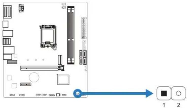 BIOSTAR B760MX2-E D4 - JCMOS1: 清空CMOS 跳線 - 1