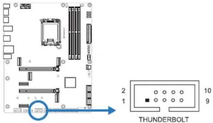 BIOSTAR B760A-Silver - THUNDERBOLT: Thunderbolt 커넥터 - 1
