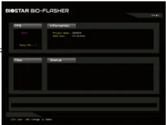 BIOSTAR BIO-FLASHER PFS Information Project Name : 2610070 SDD Date : 07/13/2021 Total PFS : 1 Floor Status CDO: OUR TAG: Change B: Select
