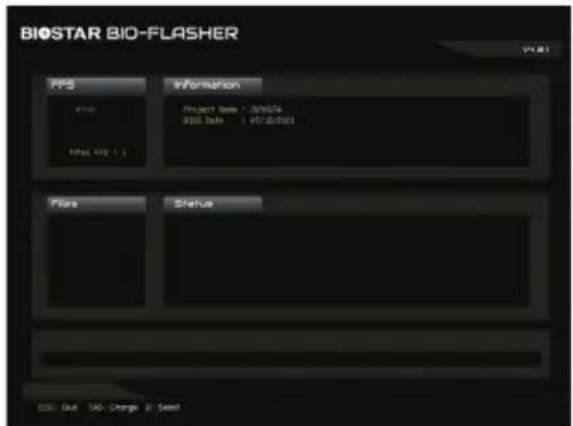 BIOSTAR BIO-FLASHER PPS Information Project Site - 100004 BIO Date - 9/3/2021 Status Status CSC: Out SAD: Change | Sert