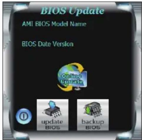 BIOS Update AMI BIOS Model Name BIOS Date Version online Update update Bios backup Bios