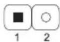 BIOSTAR B760NH-E - JCMOS: Clear CMOS Jumper - 2