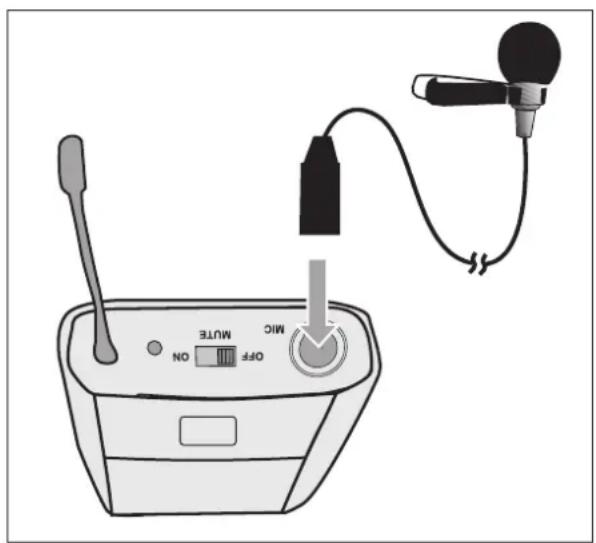 Diagram of an audio recording device with labeled components including microphone, earphone, and control knob