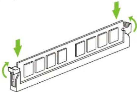 BIOSTAR B450MX - Install System Memory - 3