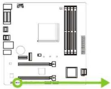 BIOSTAR B450MX - JSPDIFOUT1: 디지털 오디오-출력 커넥터 - 1