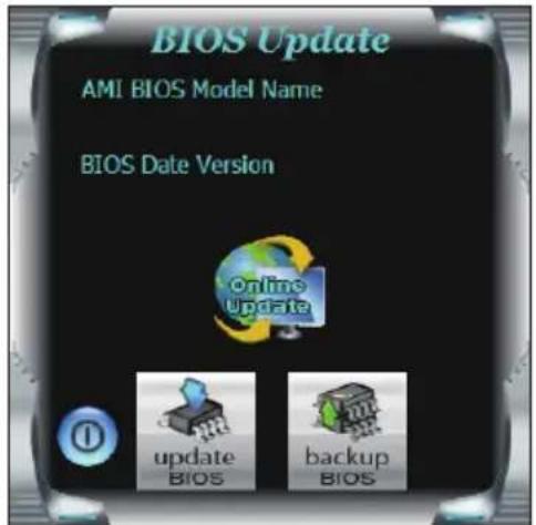 BIOS Update AMI BIOS Model Name BIOS Date Version online Update update BIOS backup BIOS
