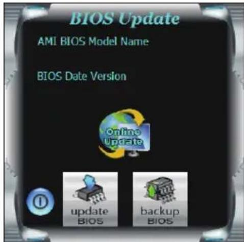 BIOS Update AMI BIOS Model Name BIOS Date Version online Update update Bios backup Bios