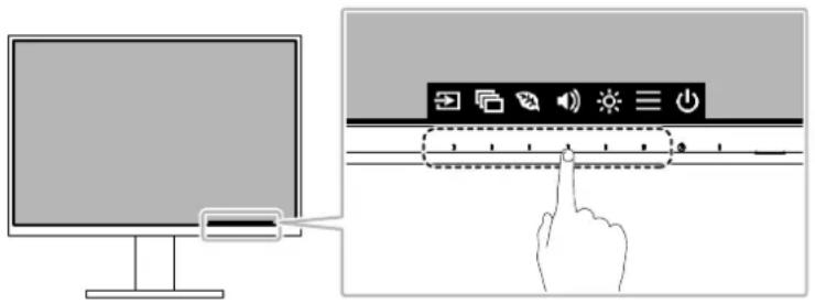 EIZO FlexScan EV2480 - Anzeigen der Anleitung - 1