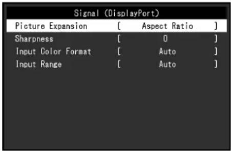 EIZO FlexScan EV2480 - nal Einstellungen - 1