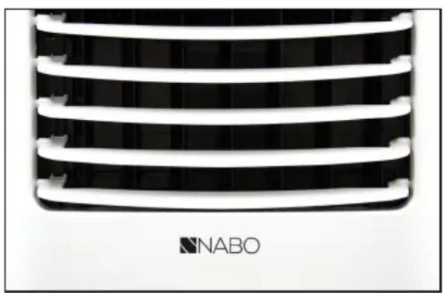 Nabo Aircool One - Einstellen der Lüftungsgitter - 1
