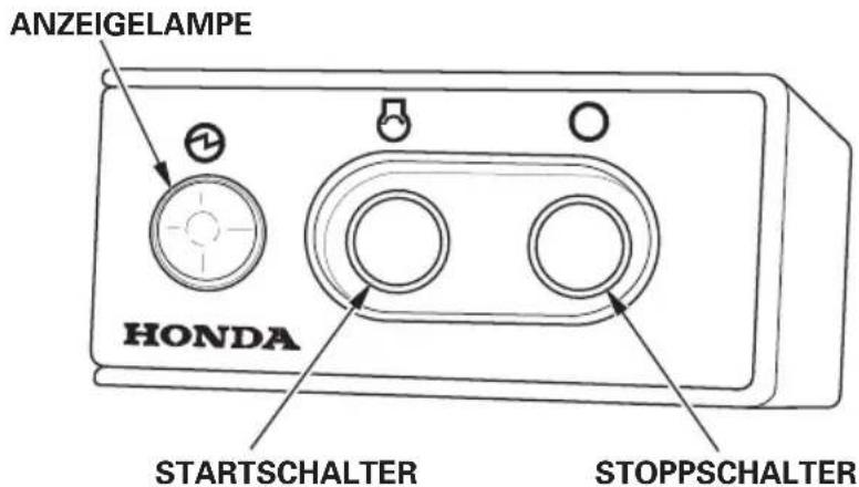 ANZEIGELAMPE HONDA STARTSCHALTER STOPPSCHALTER