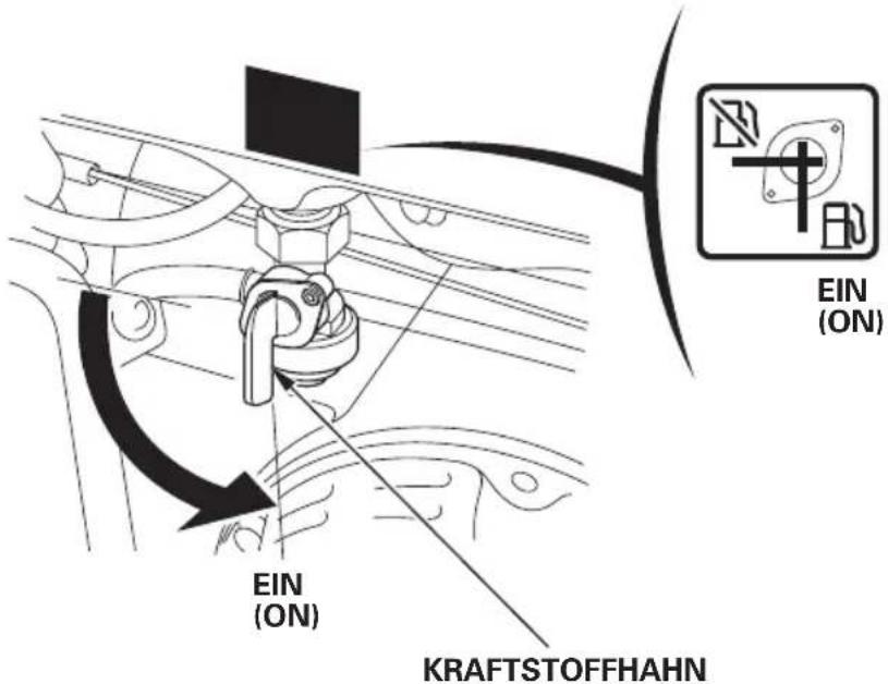 EIN (ON) EIN (ON) KRAFTSTOFFHAHN