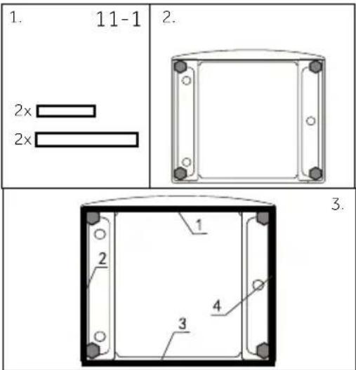 1. 11-1 2. 2x 2x 3. 1 2 3 4