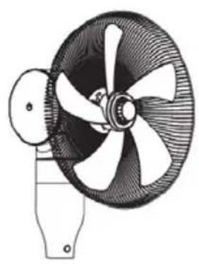 ECG FS 410 - • Variante als Tischventilator: - 5
