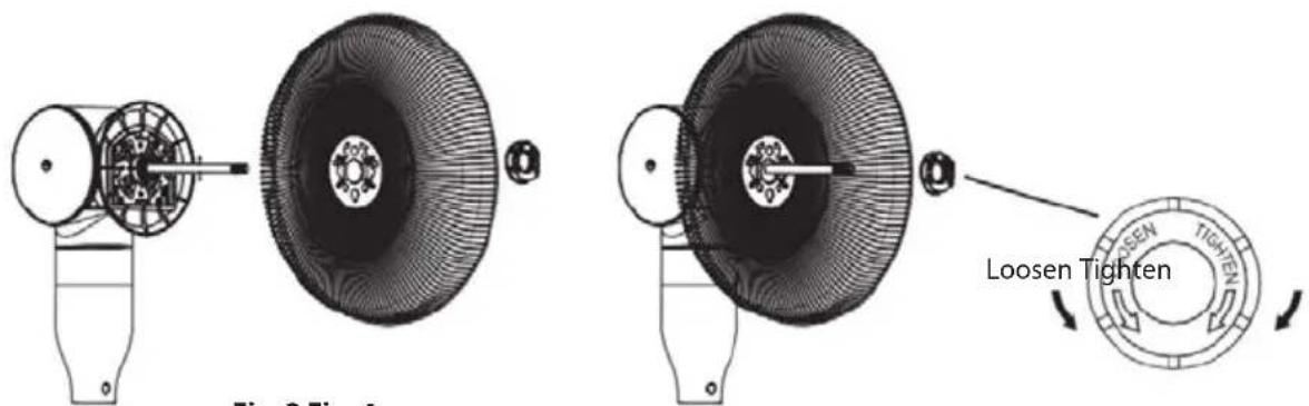 Fig. 3 Fig. 4 Loosen Tighten